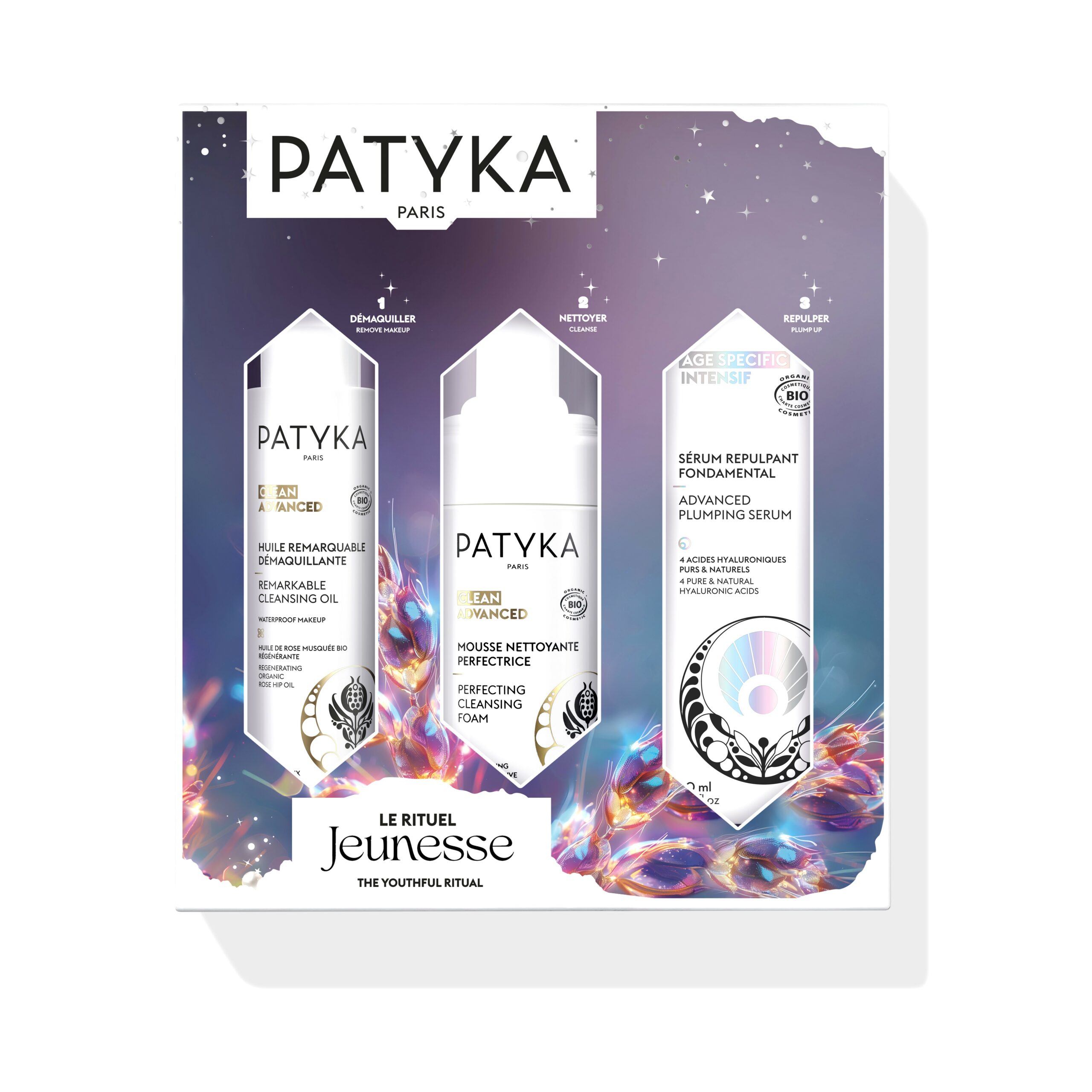 Patyka: Cofanetto Rituale Giovinezza per struccare, detergere, rimpolpare