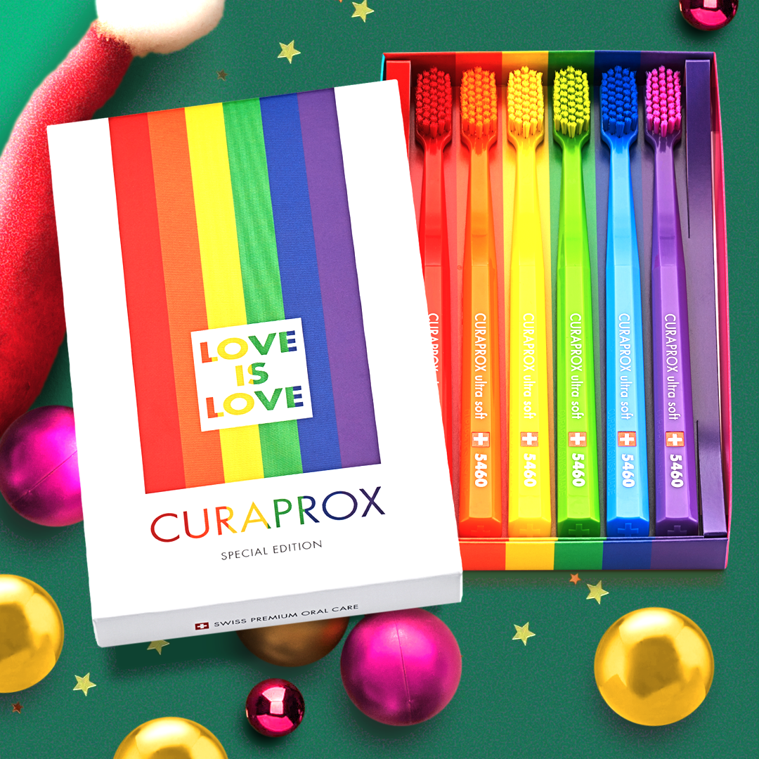 Love is Love di Curaprox, la nuova limited edition per un buongiorno a colori