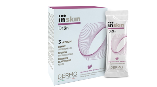 DERMOPHISIOLOGIQUE: INTEGRATORE ALIMENTARE INSKIN DR3N, UNA PREZIOSA RISORSA